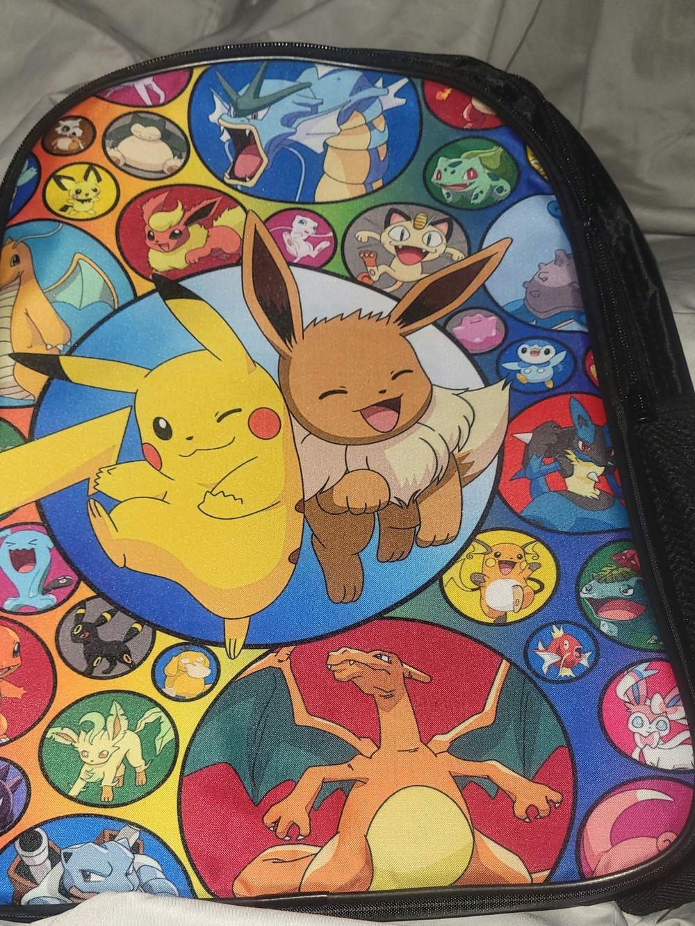 Pokémon Kids Backpack - Pikachu & Eevee Print